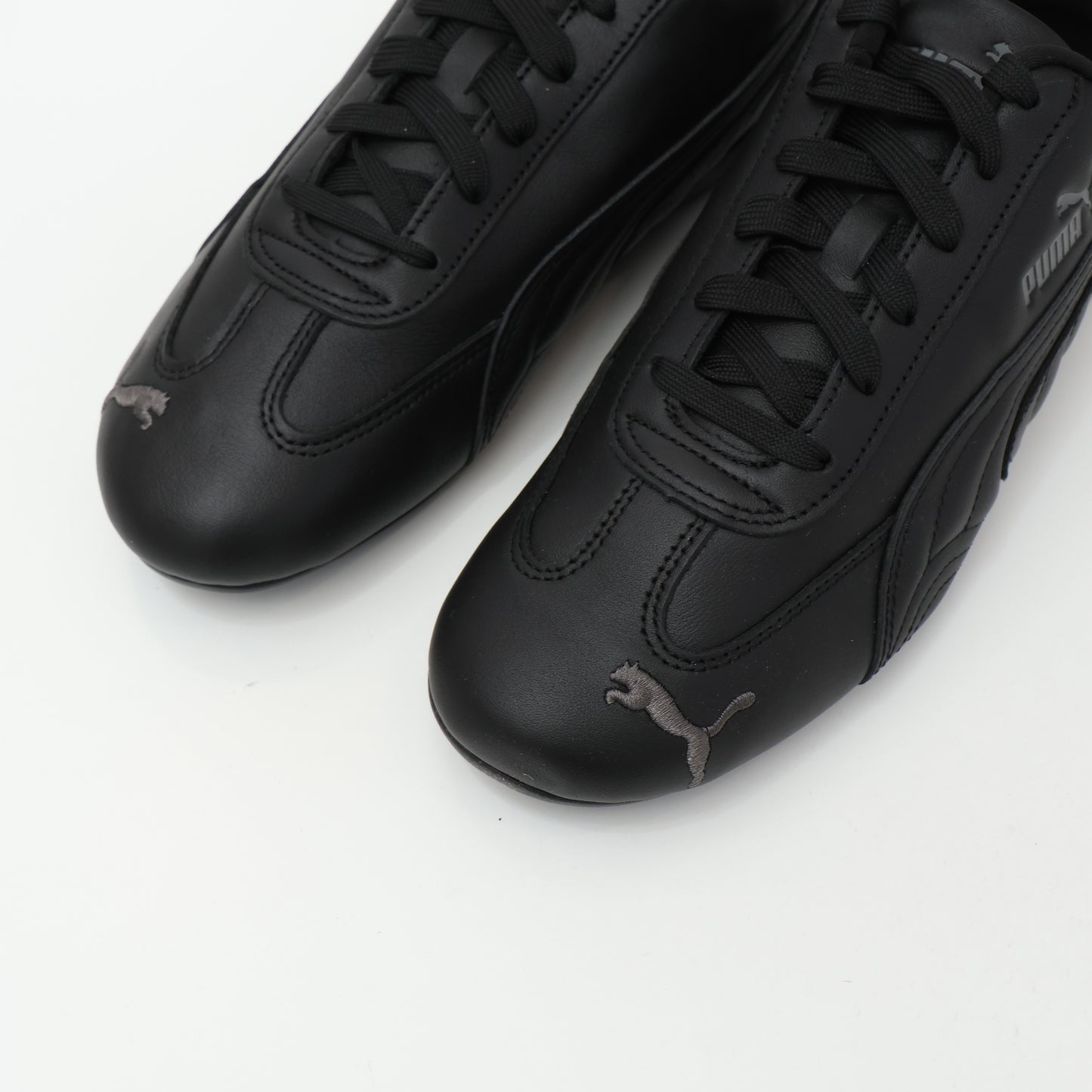 Speedcat Full Lthr PUMA Black-Shadow Gray