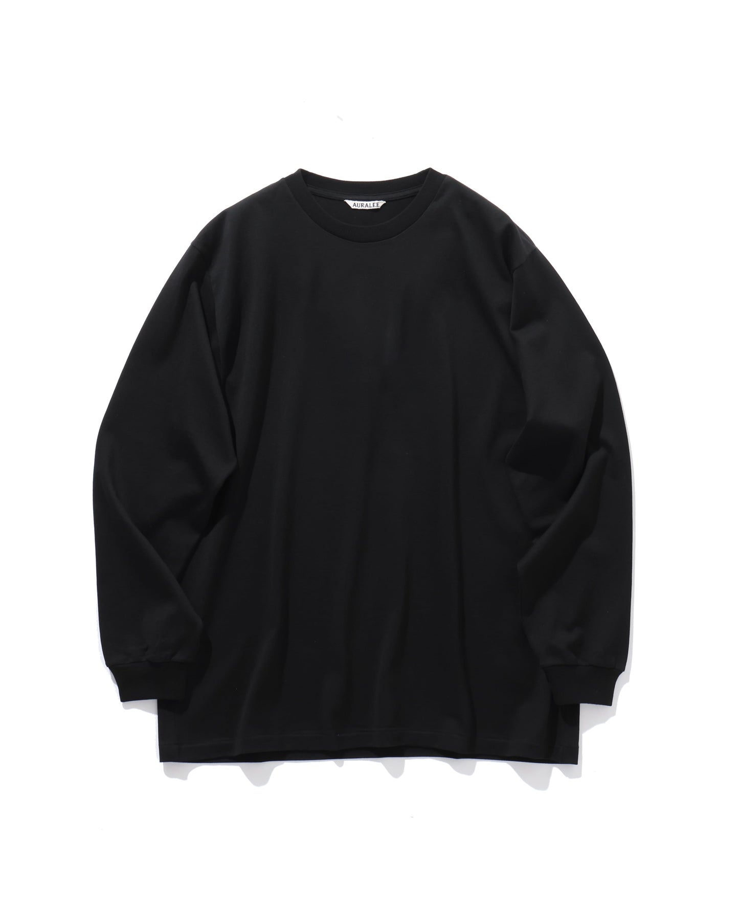 LUSTER PLAITING L/S TEE BLACK