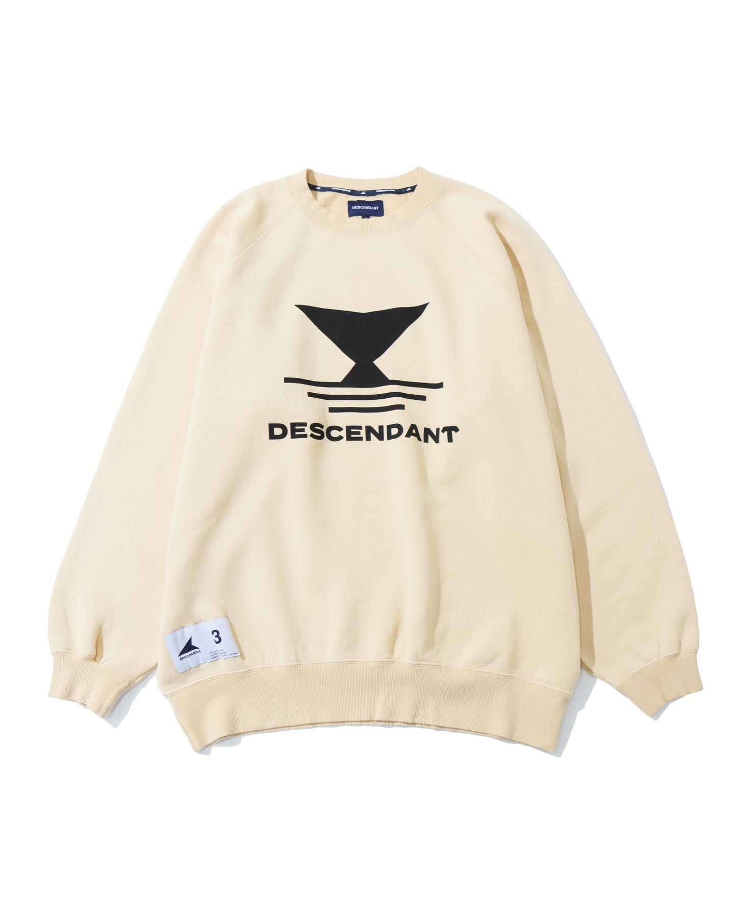 FLUKE UP CREW NECK  YELLOW