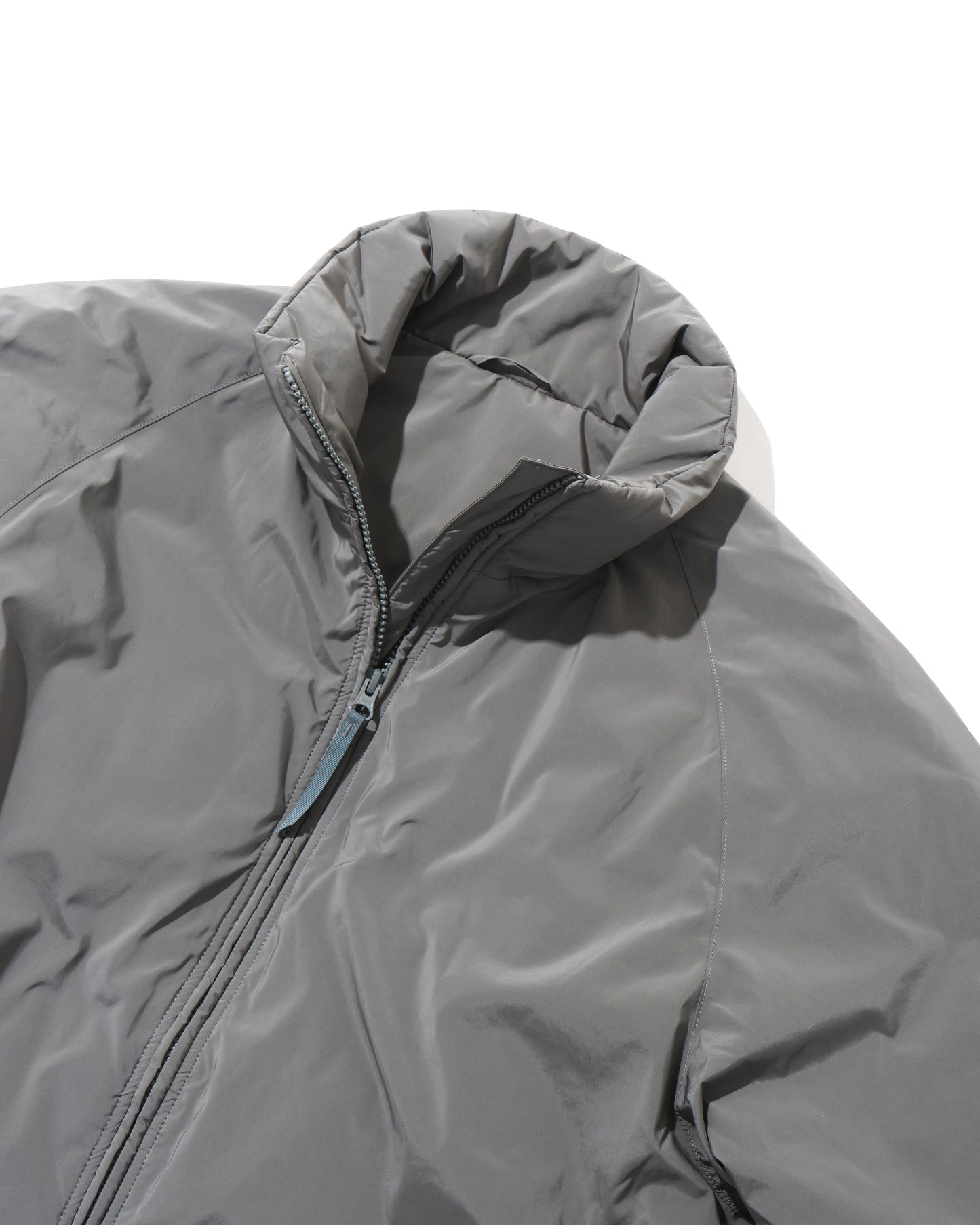 Poly Nylon Puffer Jacket  GREY