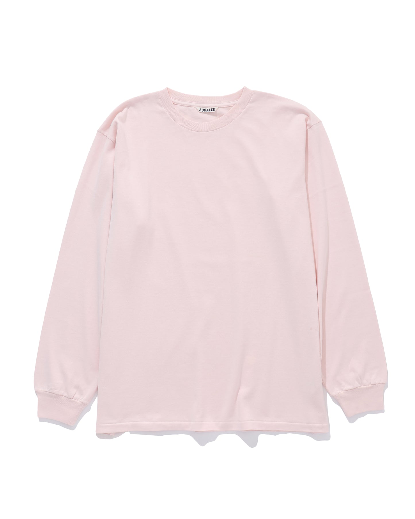 LUSTER PLAITING L/S TEE PALE PINK