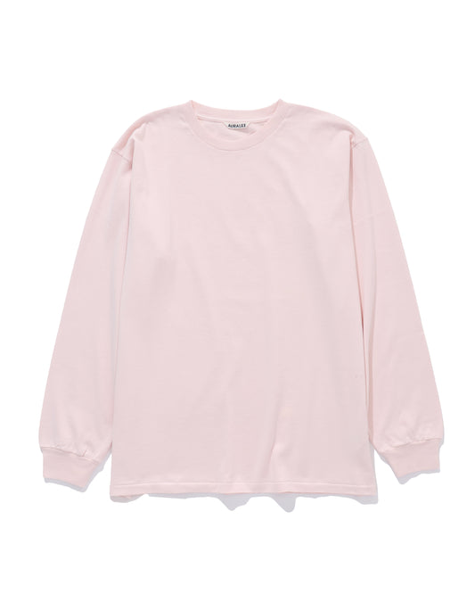 LUSTER PLAITING L/S TEE PALE PINK