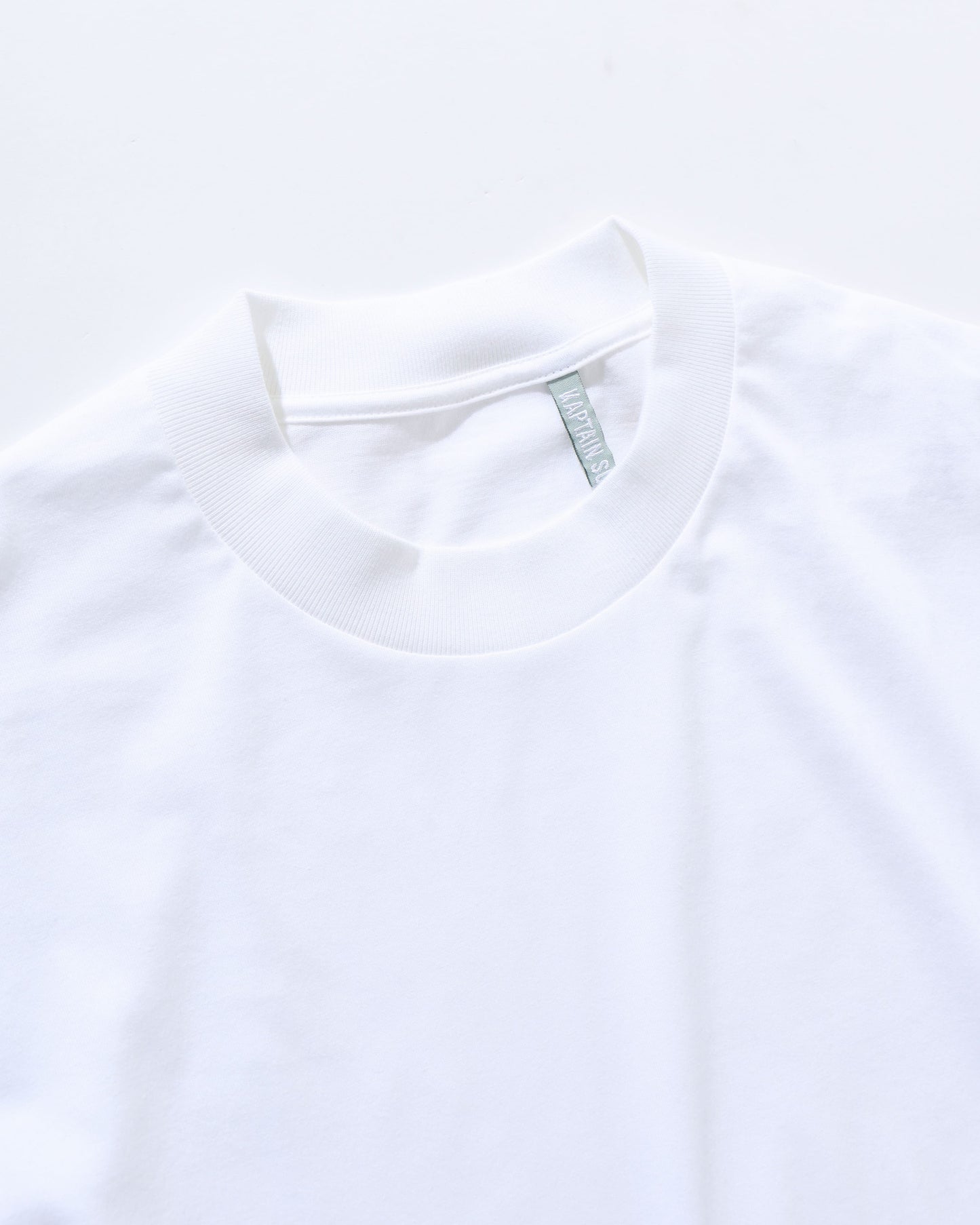 Suvin Supima Tube L/S Tee Light WHITE