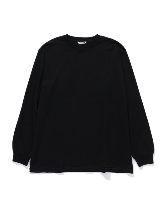 LUSTER PLAITING L/S TEE BLACK