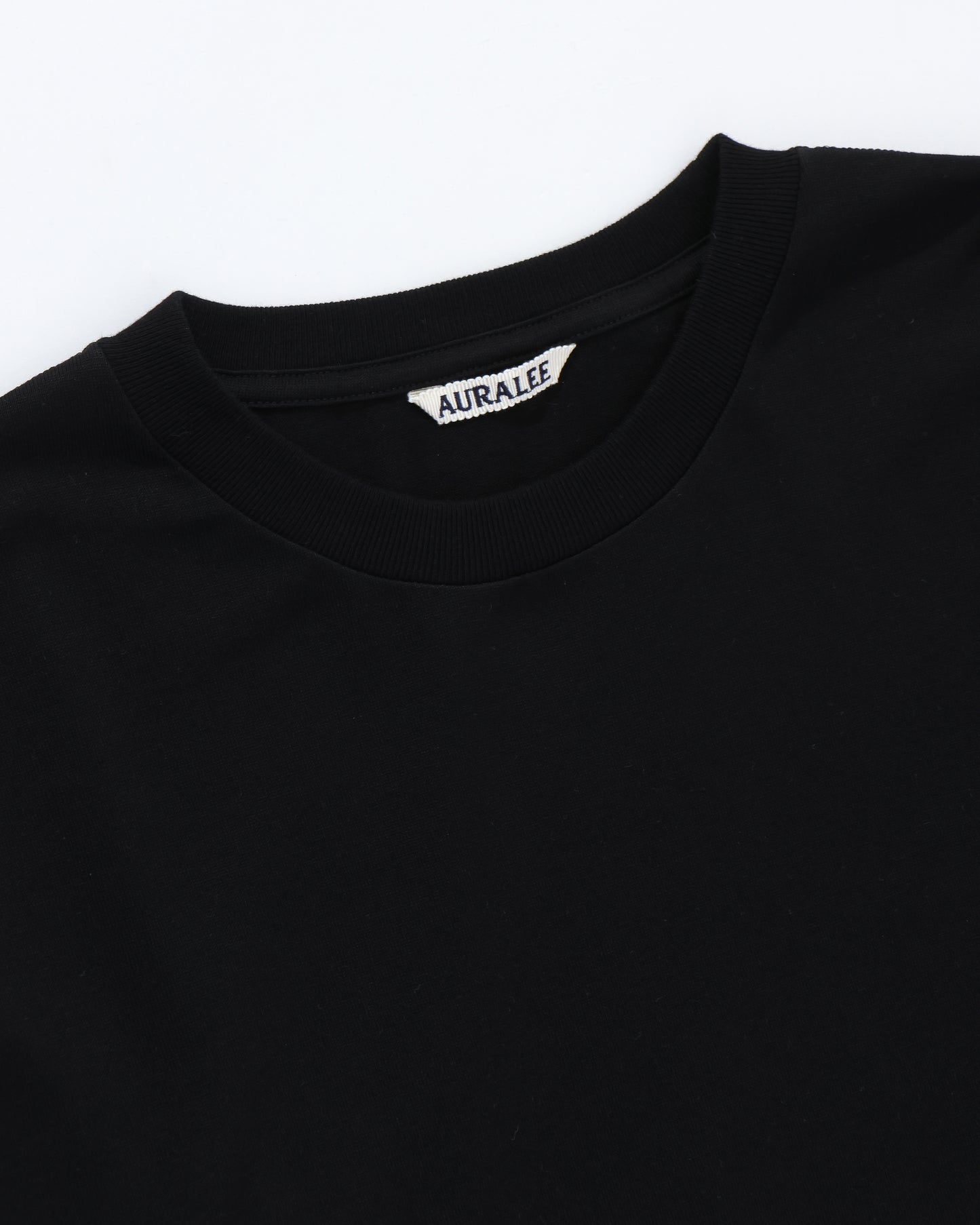 LUSTER PLAITING L/S TEE BLACK