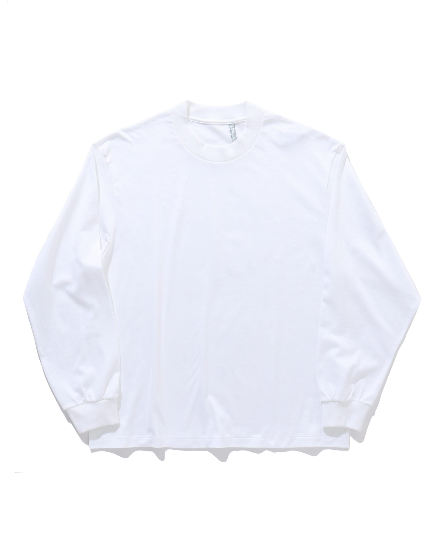 Suvin Supima Tube L/S Tee Light WHITE