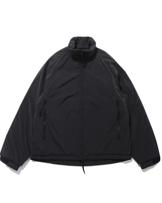 Poly Nylon Puffer Jacket  BLACK