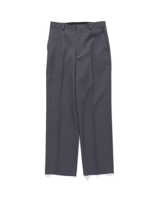 LIGHT WOOL MAX GABARDINE SLACKS DARK GRAY