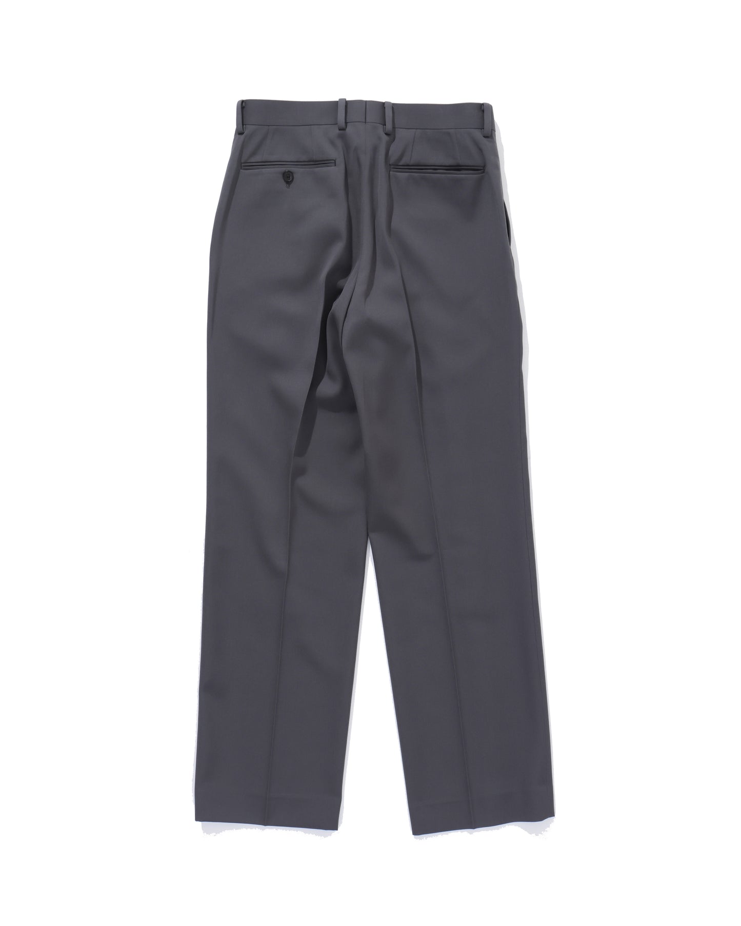 LIGHT WOOL MAX GABARDINE SLACKS DARK GRAY