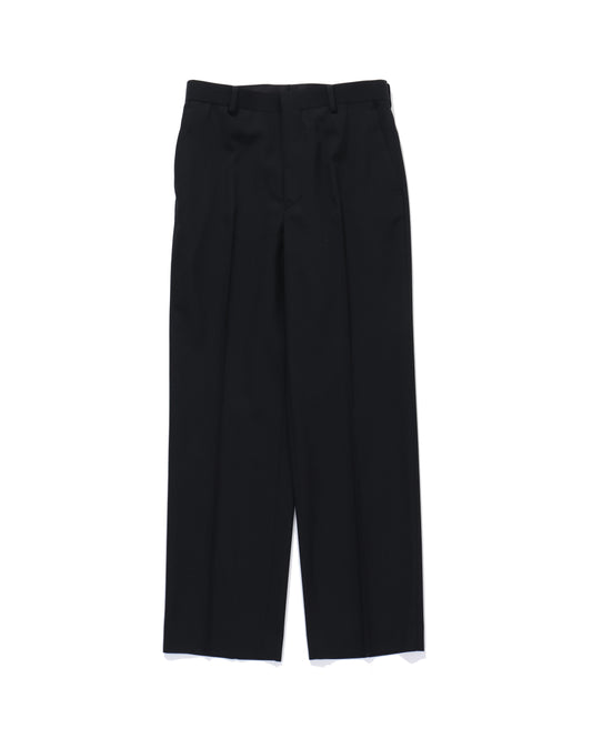 LIGHT WOOL MAX GABARDINE SLACKS TOP BLACK