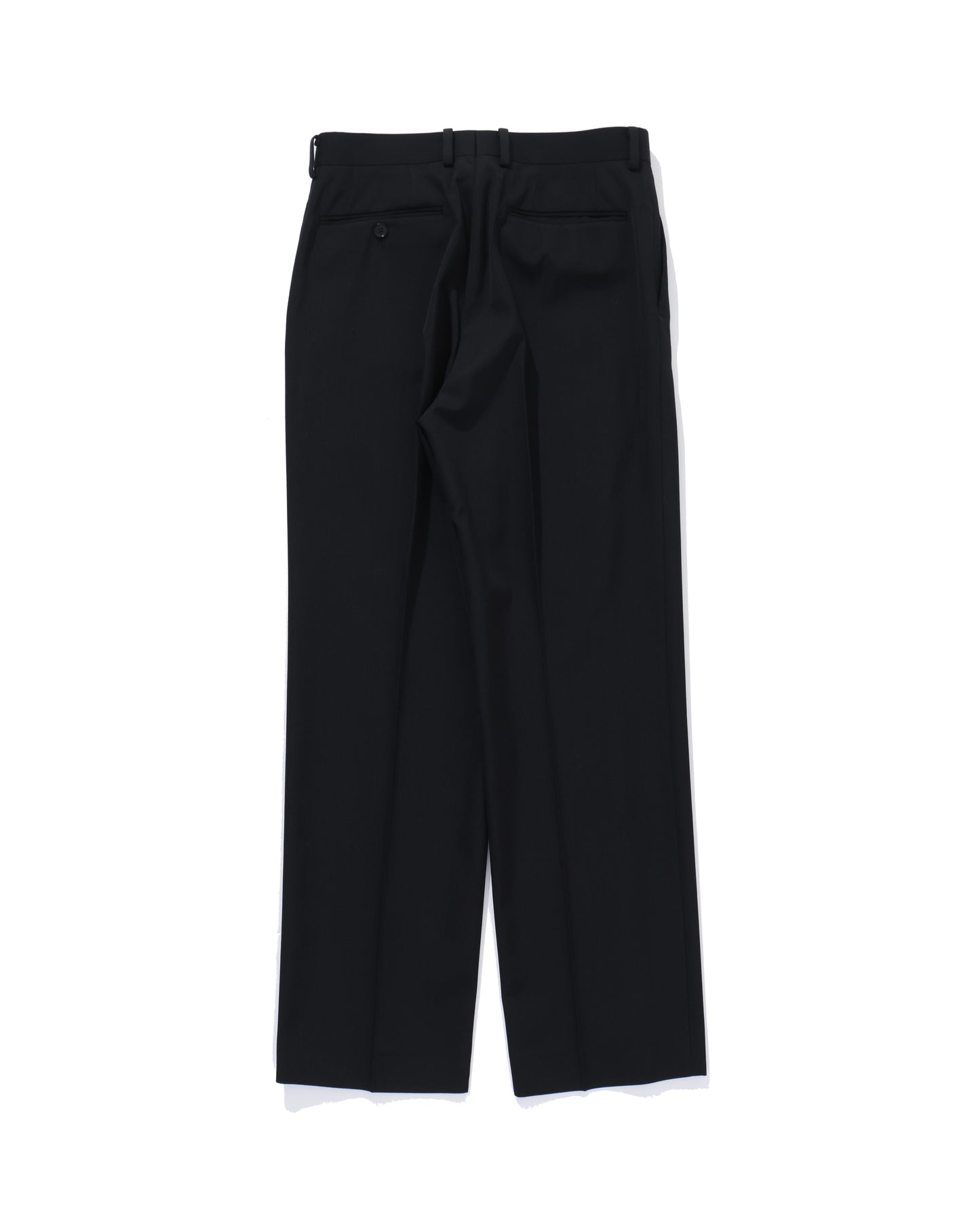LIGHT WOOL MAX GABARDINE SLACKS TOP BLACK