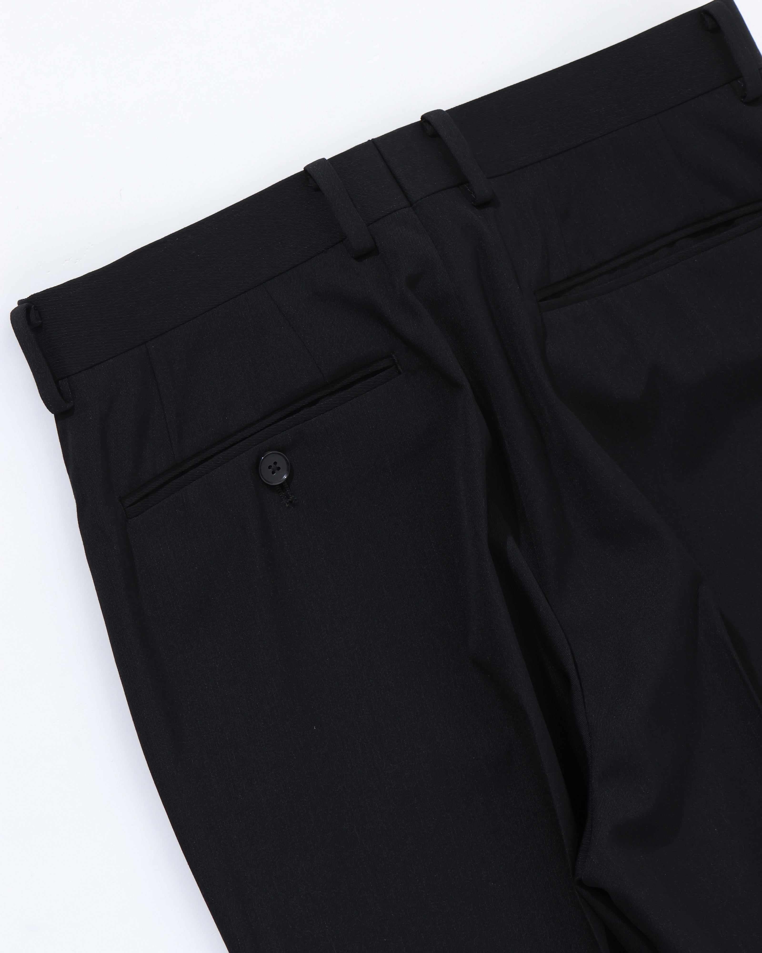 LIGHT WOOL MAX GABARDINE SLACKS TOP BLACK – TIME AFTER TIME