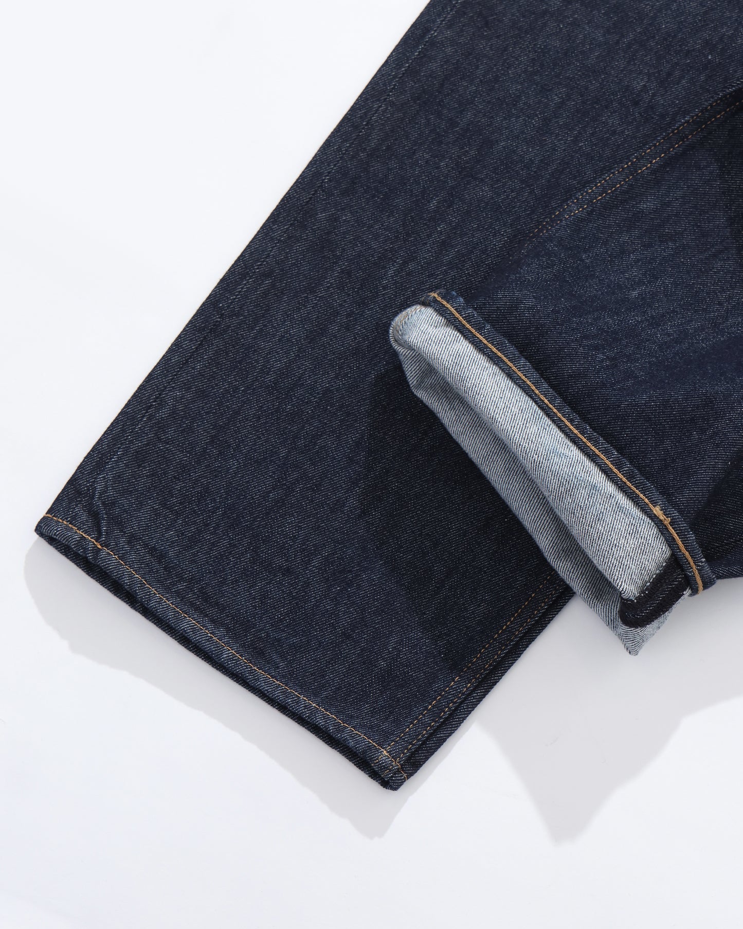 HARD TWIST DENIM WIDE PANTS INDIGO