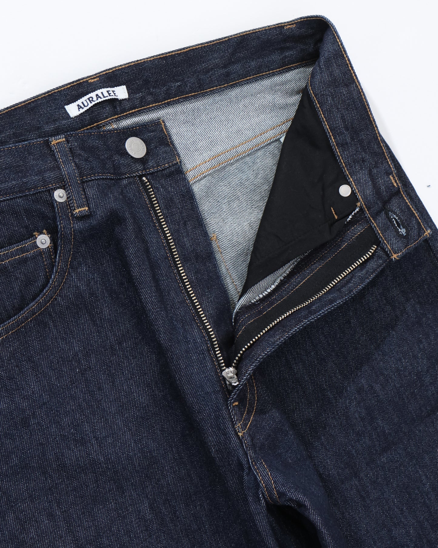 HARD TWIST DENIM WIDE PANTS INDIGO