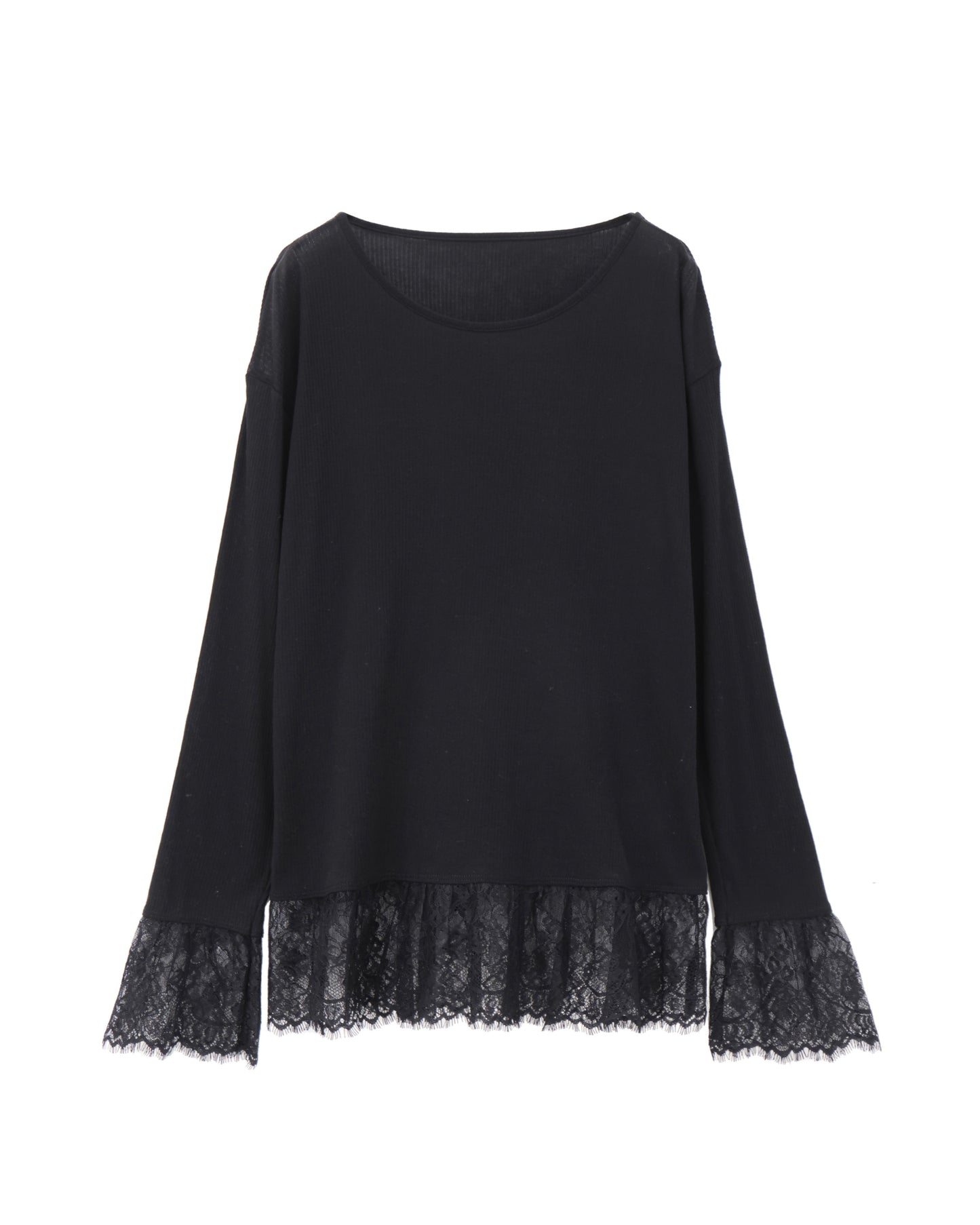 frill lace pullover