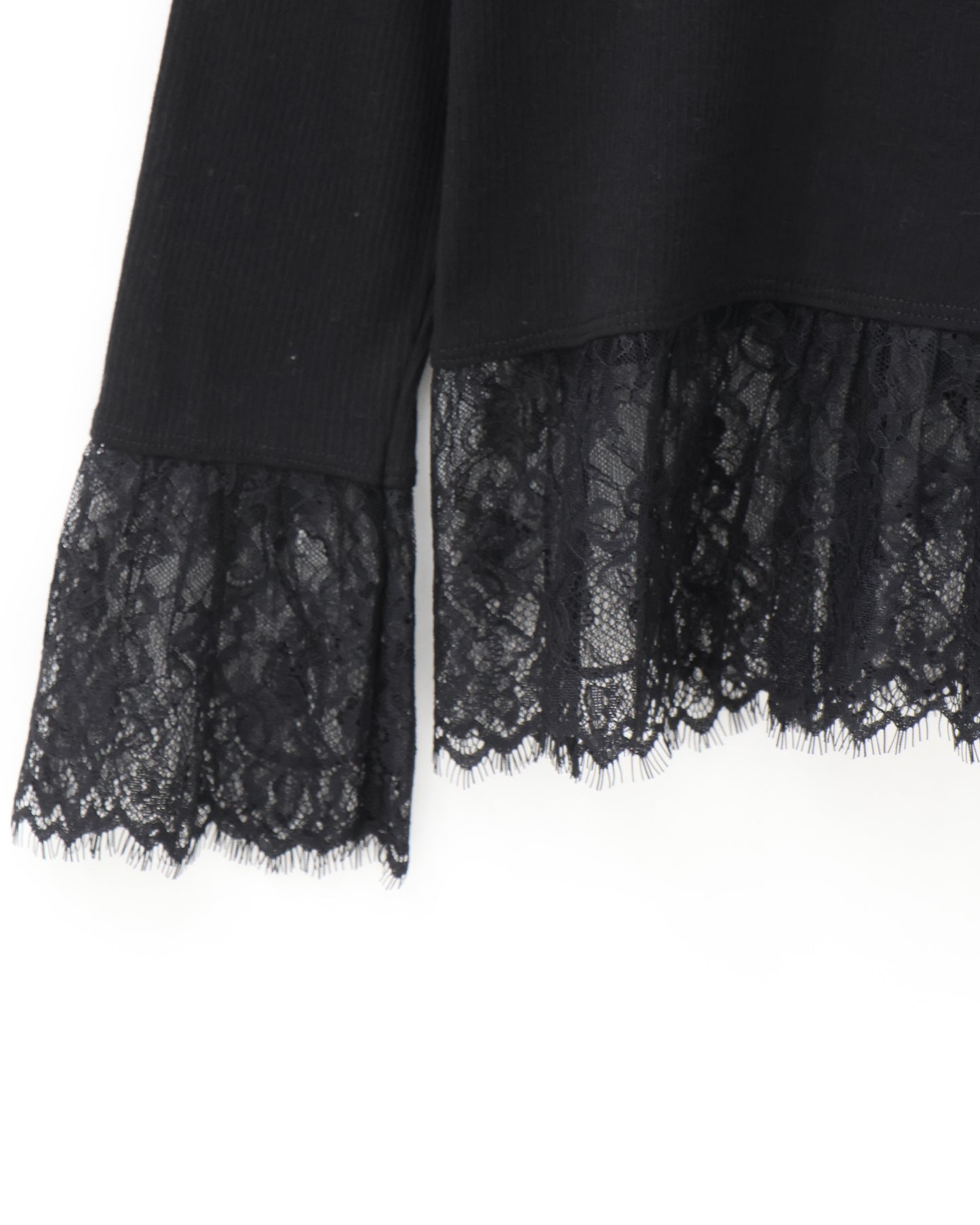 frill lace pullover