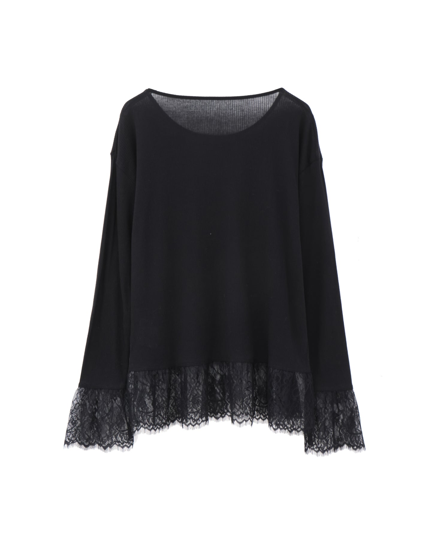 frill lace pullover