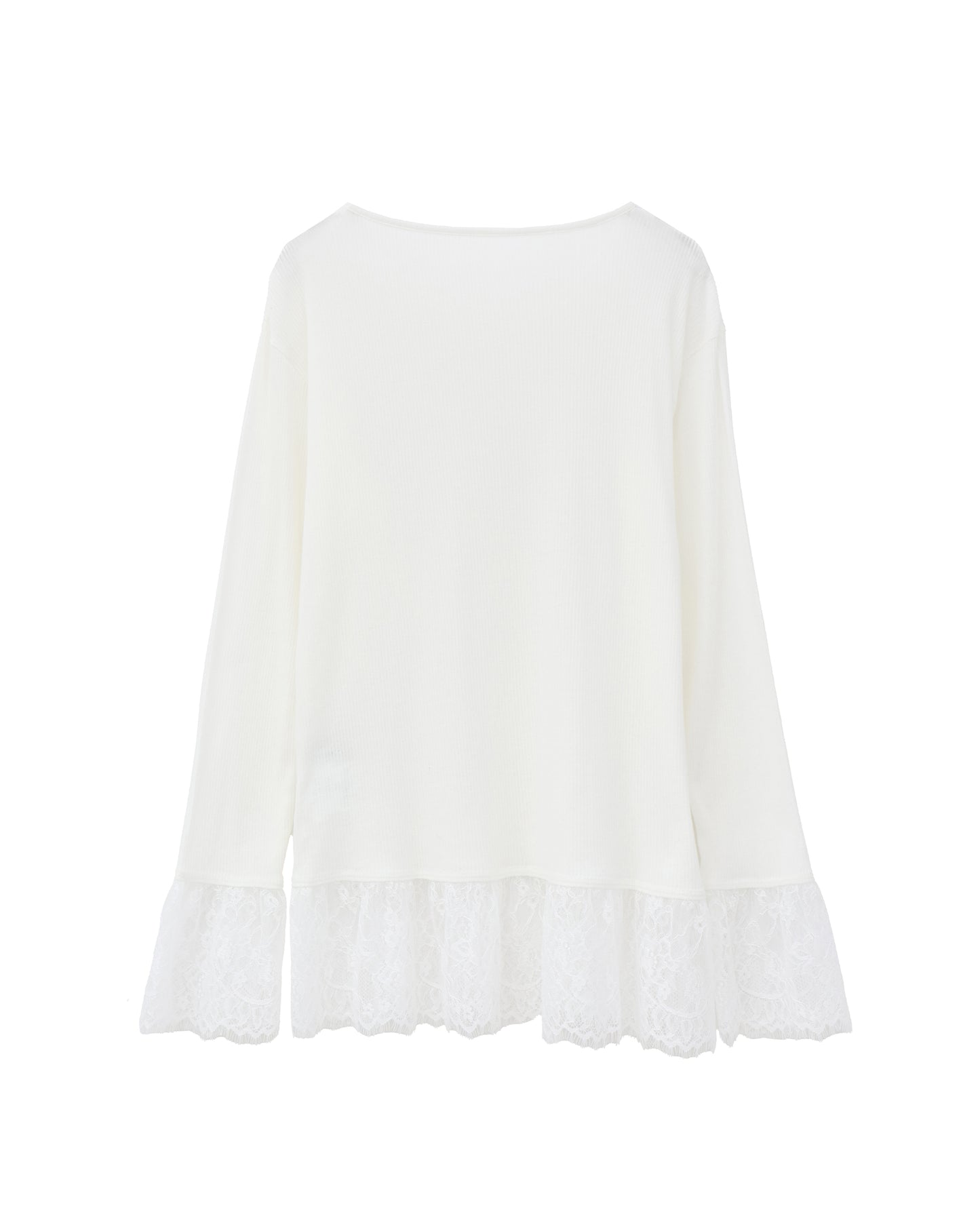 frill lace pullover