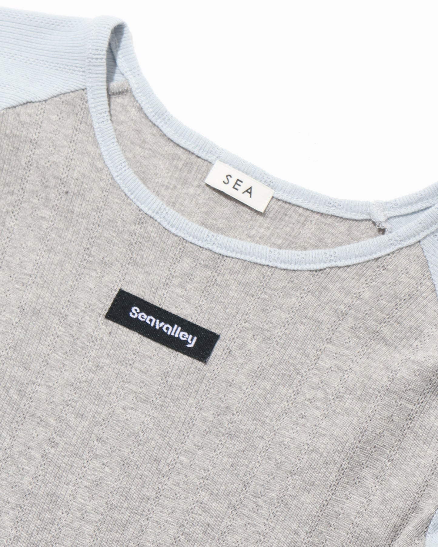 アイレットリブ ベースボールラグランL/S TEE