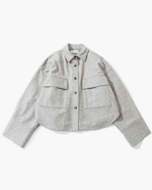H.COUNT FLANNEL SHIRT JACKET