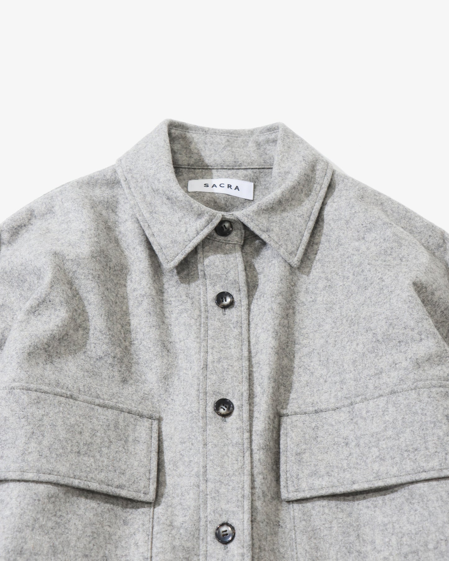 H.COUNT FLANNEL SHIRT JACKET
