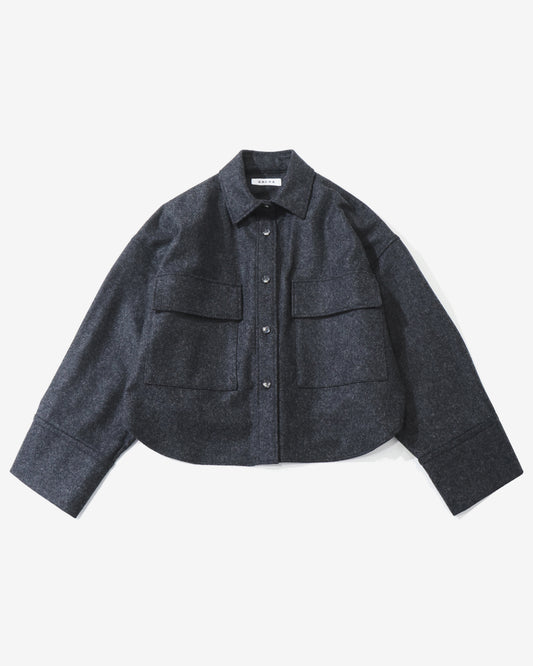 H.COUNT FLANNEL SHIRT JACKET
