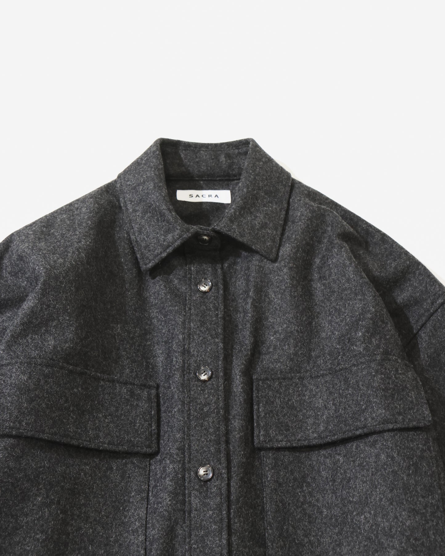 H.COUNT FLANNEL SHIRT JACKET