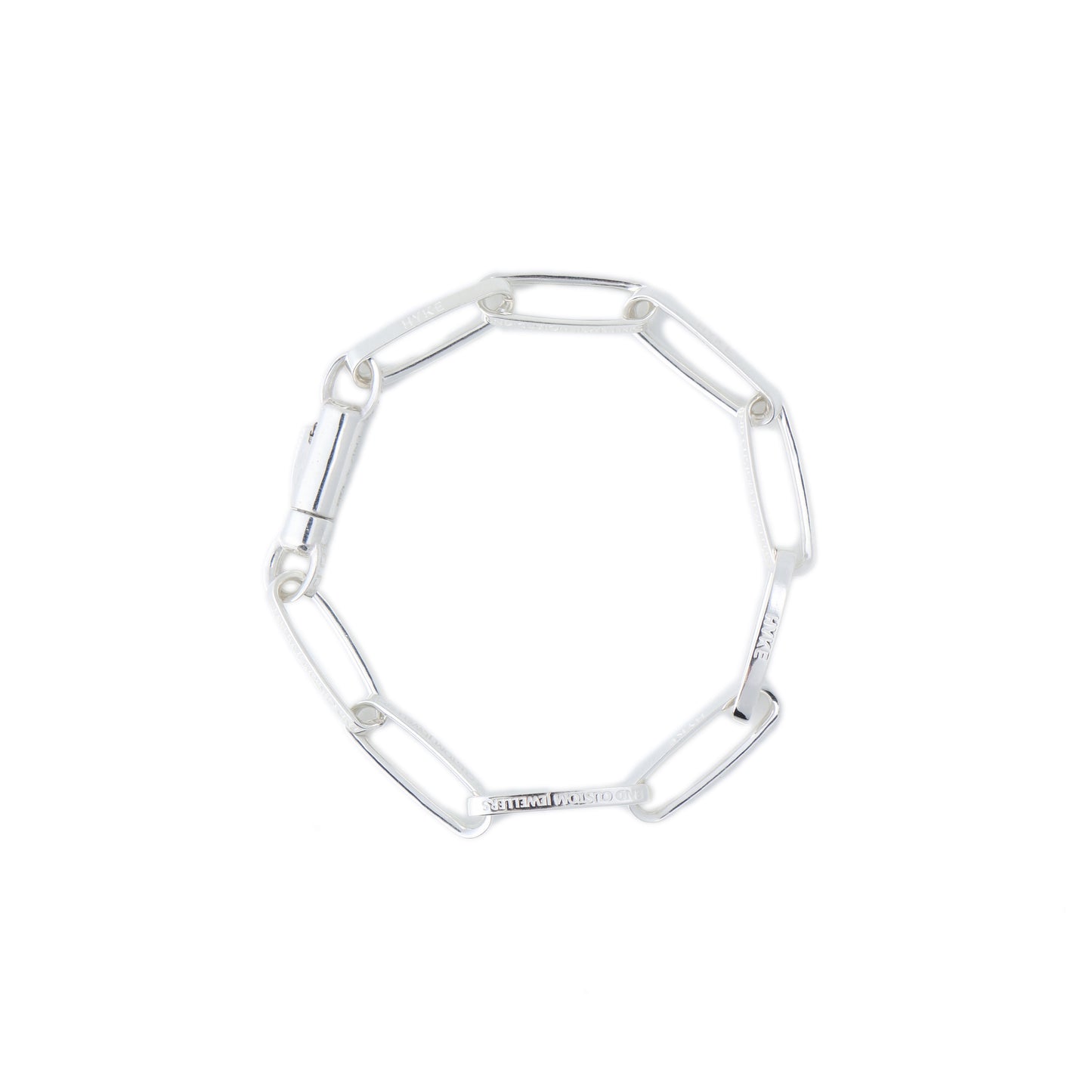 HALF ROUNDED CHAIN BRACELET 19362