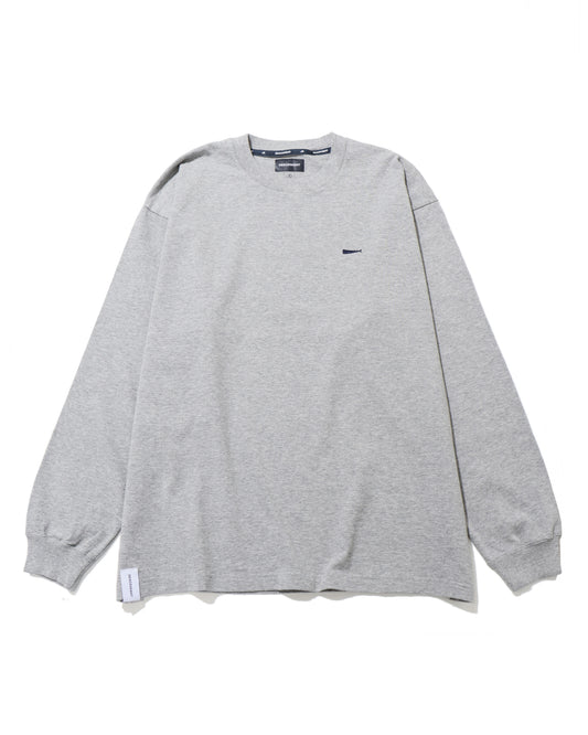 CACHALOT ORGANIC COTTON LS   GRAY