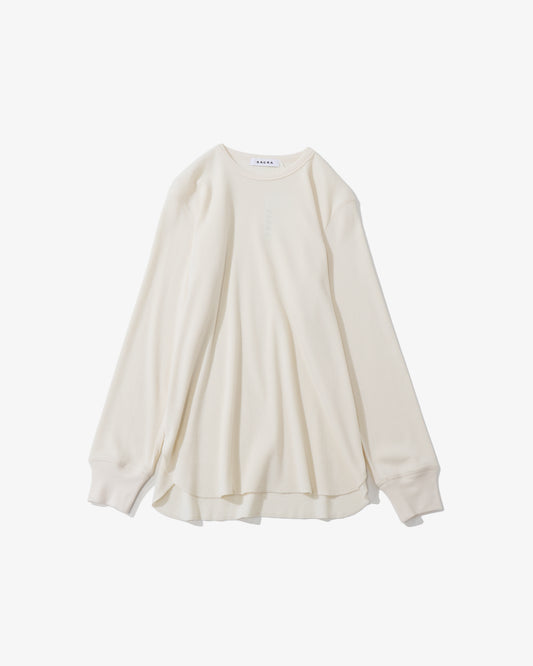 COTTON WOOL RIB TOP