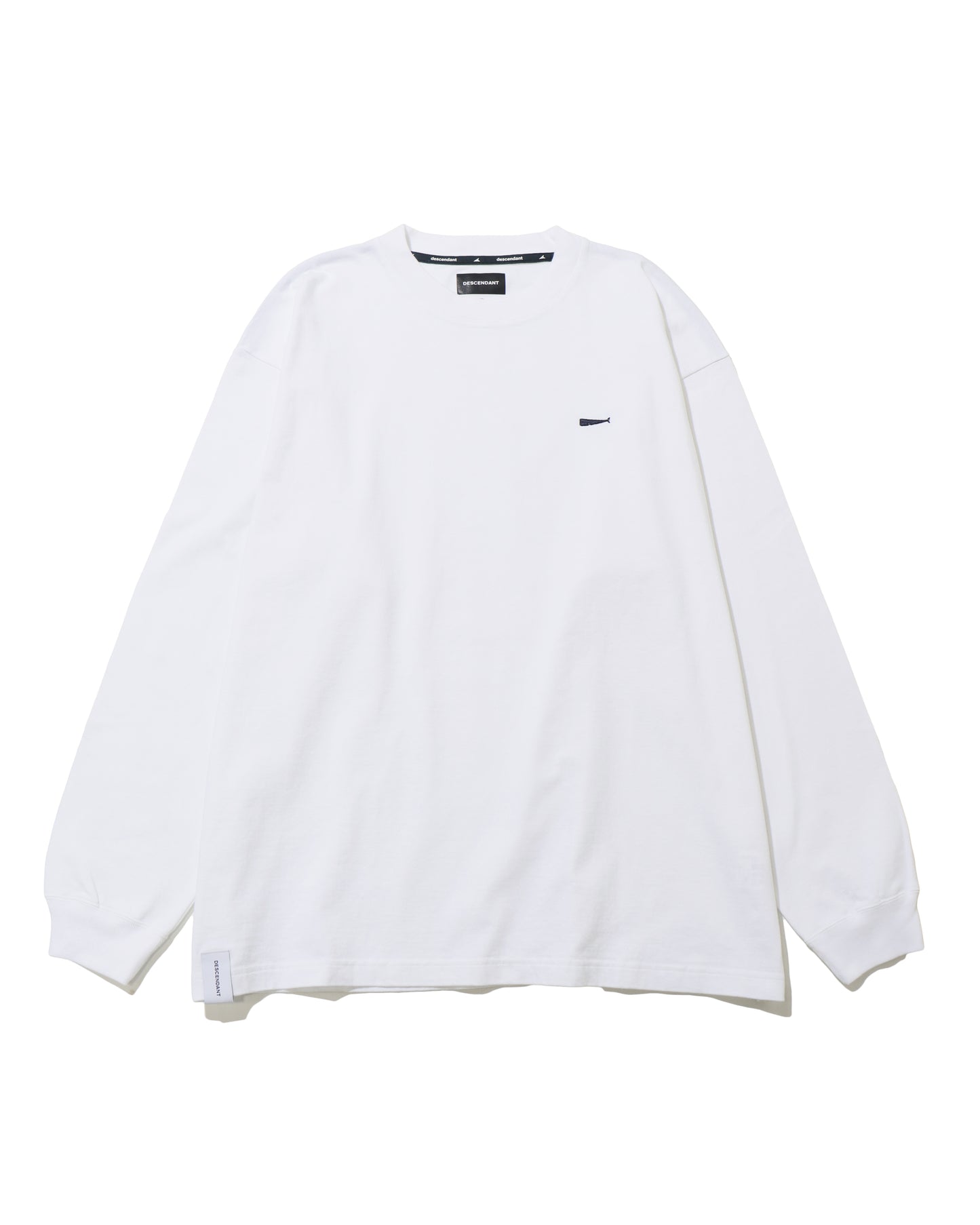 CACHALOT ORGANIC COTTON LS   WHITE