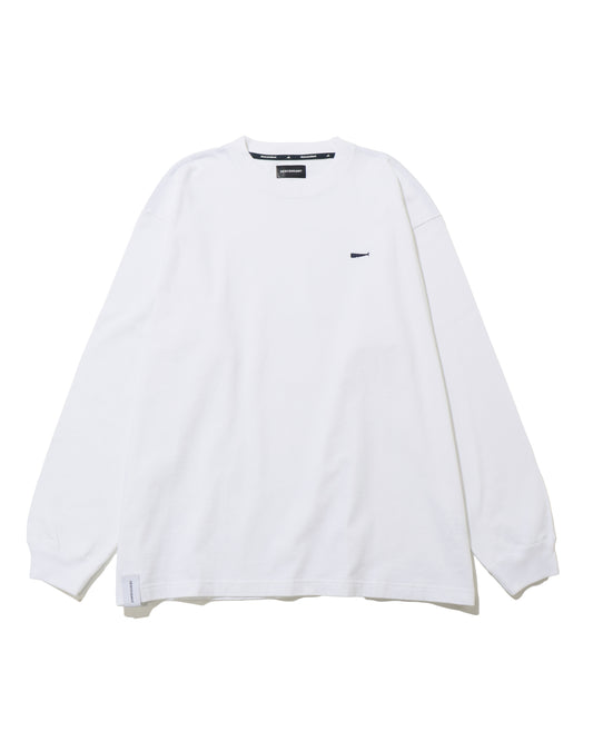 CACHALOT ORGANIC COTTON LS   WHITE