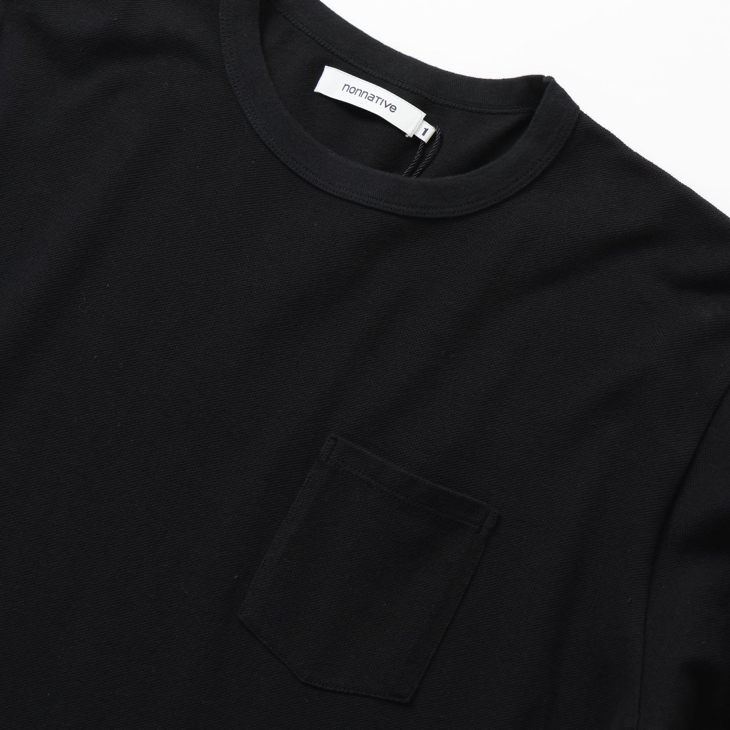 DWELLER L/S TEE COTTON PIQUE