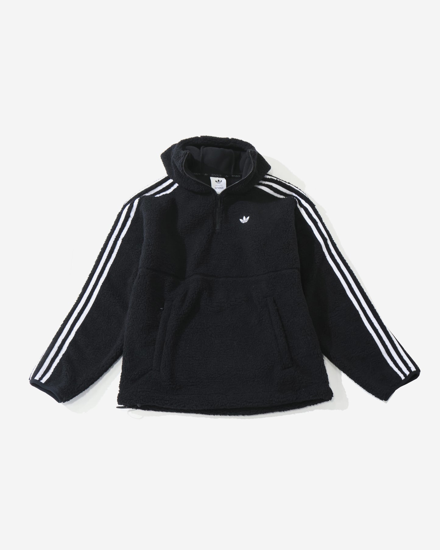ADILUNA SEASON 2 × JENNIE POLAR FLEECE 1/4 ZIP HOODIE JACKET