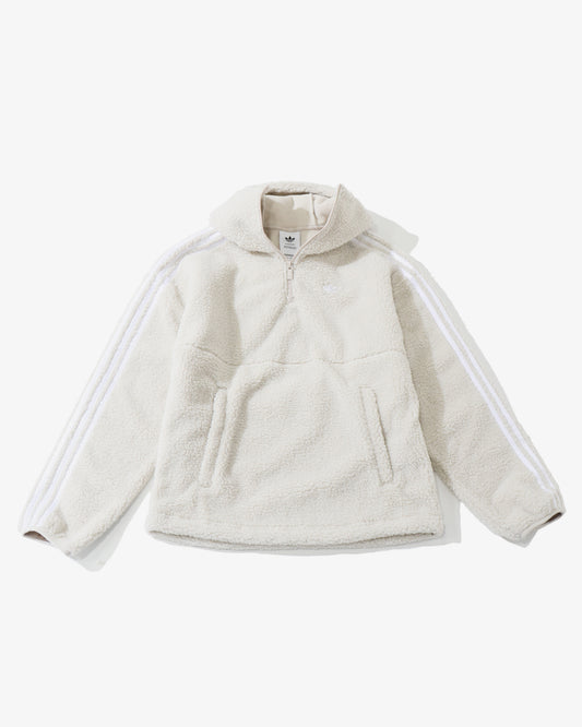 ADILUNA SEASON 2 × JENNIE POLAR FLEECE 1/4 ZIP HOODIE JACKET