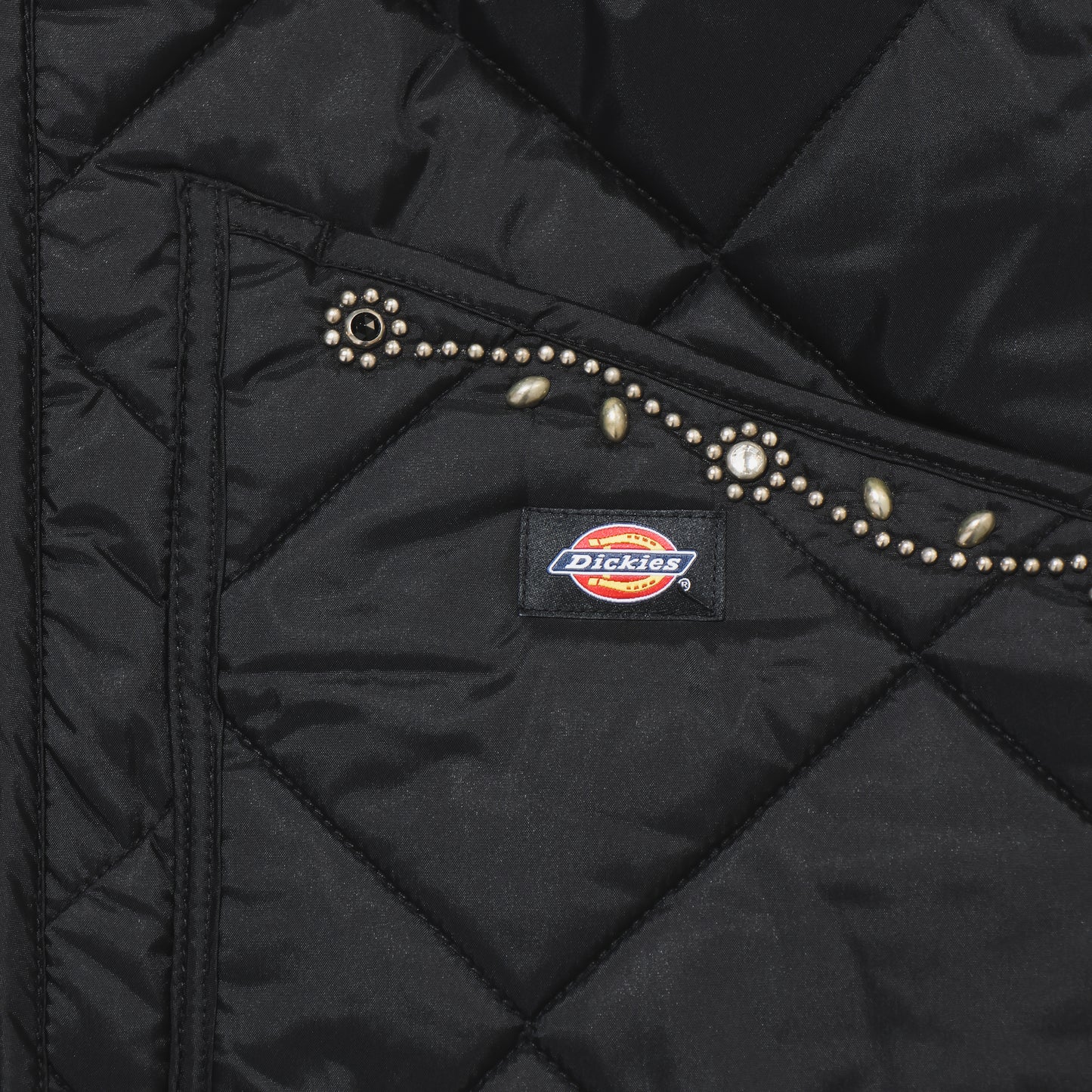 DICKIES DIAMOND QUILT JACKET / SN32 STONE