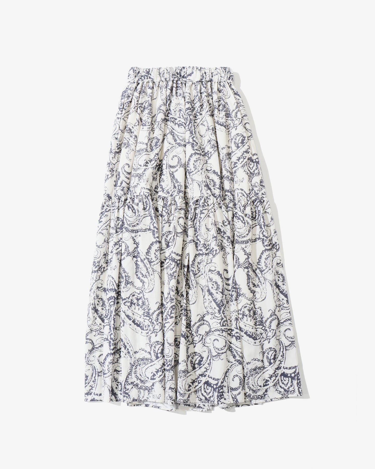 BLURRED PAISLEY SKIRT