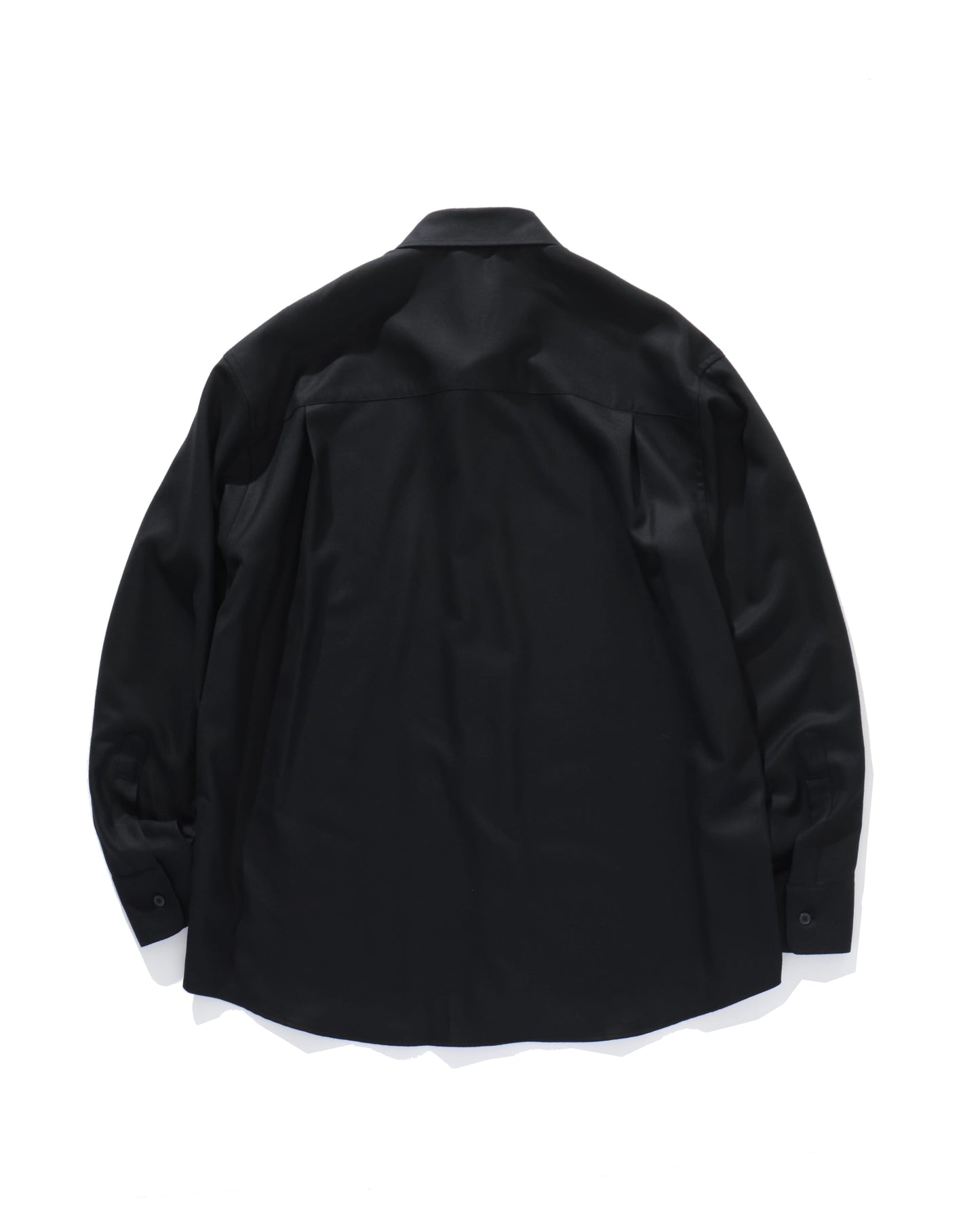 SUPER LIGHT WOOL SHIRT BLACK