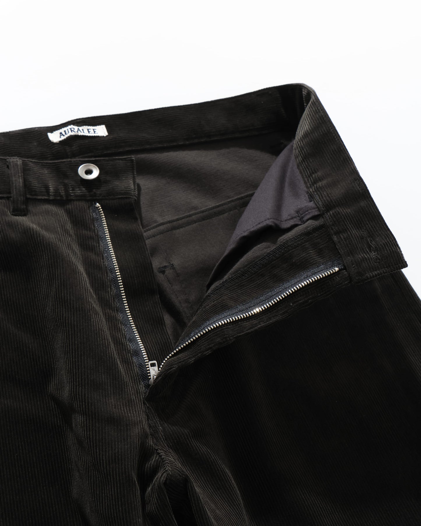 FINX CORDUROY PANTS DARK BROWN