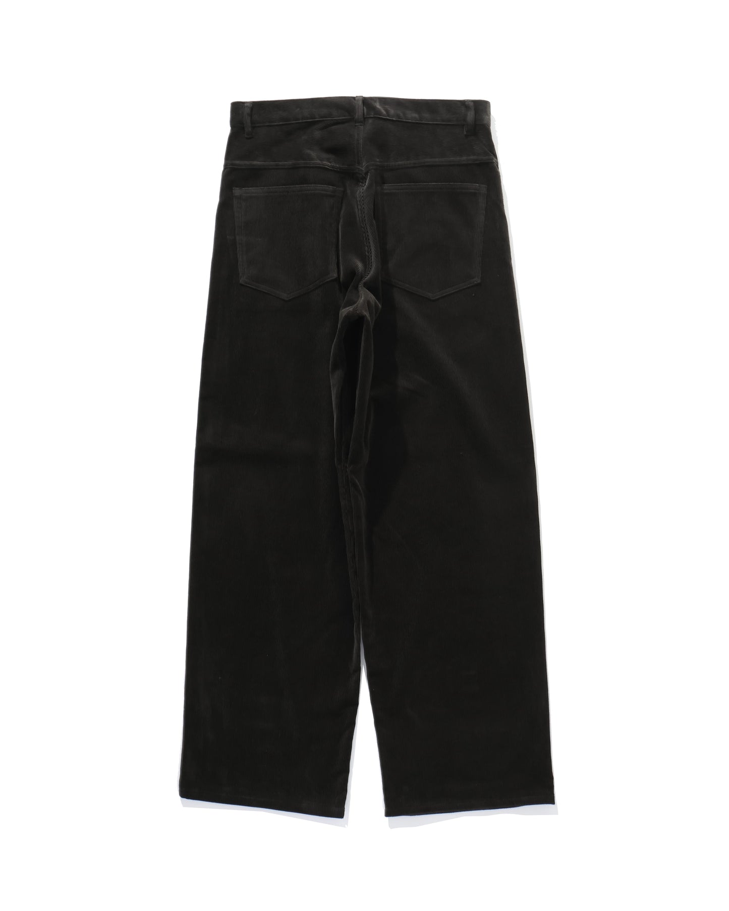 FINX CORDUROY PANTS DARK BROWN