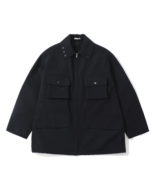 WOOL MAX CANVAS BLOUSON BLACK – TIME AFTER TIME