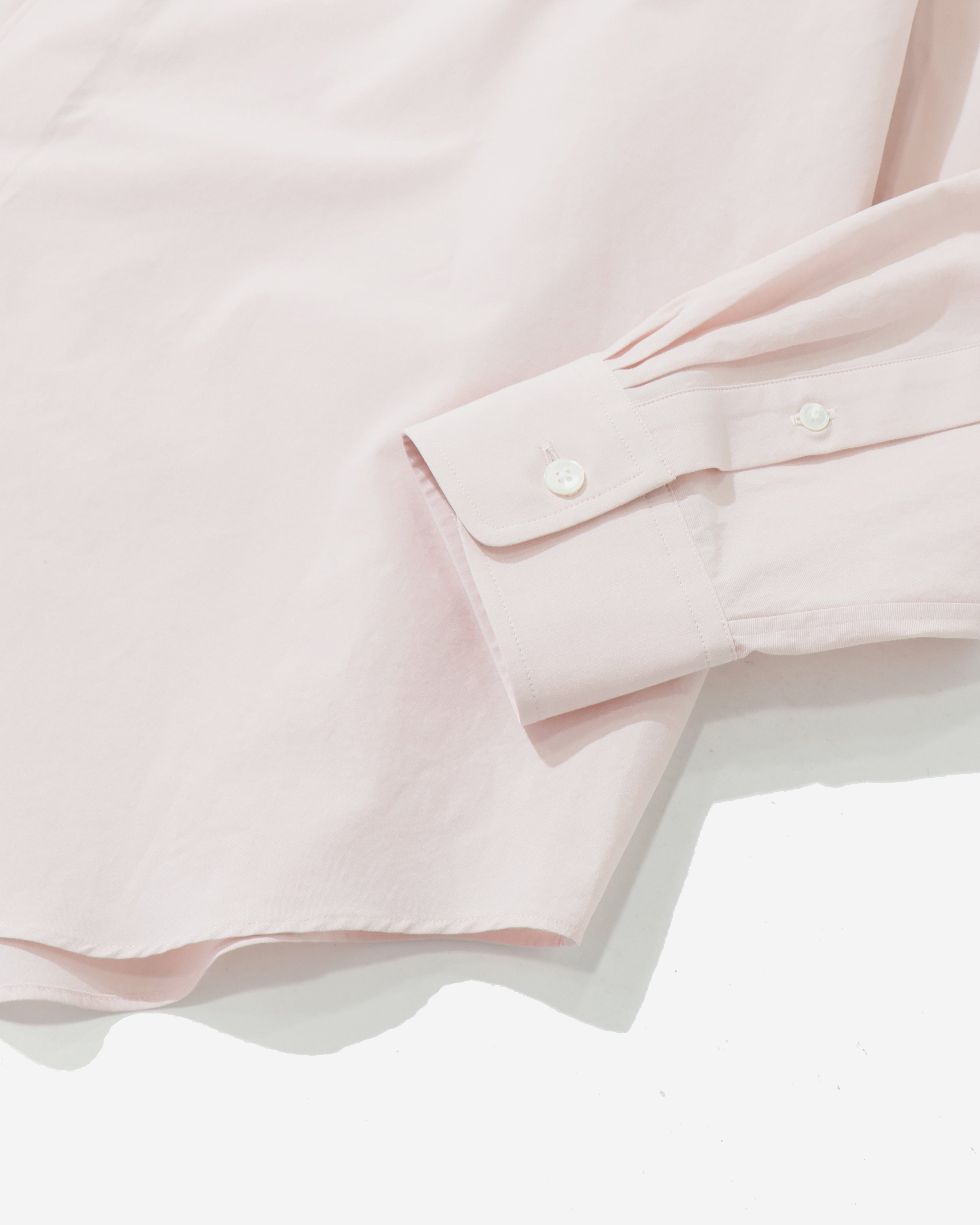 WASHED FINX WEATHER CHAMBRAY SHIRT PINK BEIGE – TIME AFTER TIME