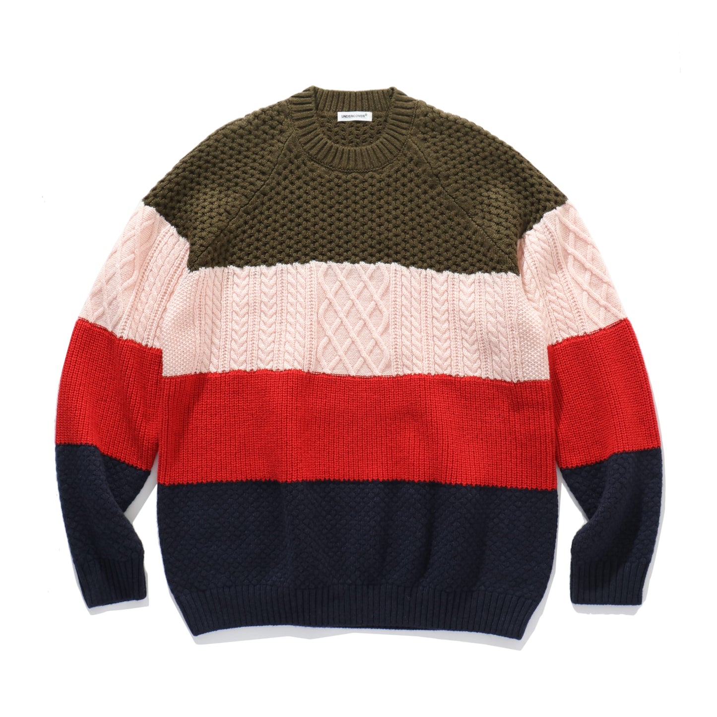 Border mix KNIT