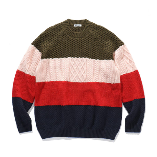 Border mix KNIT