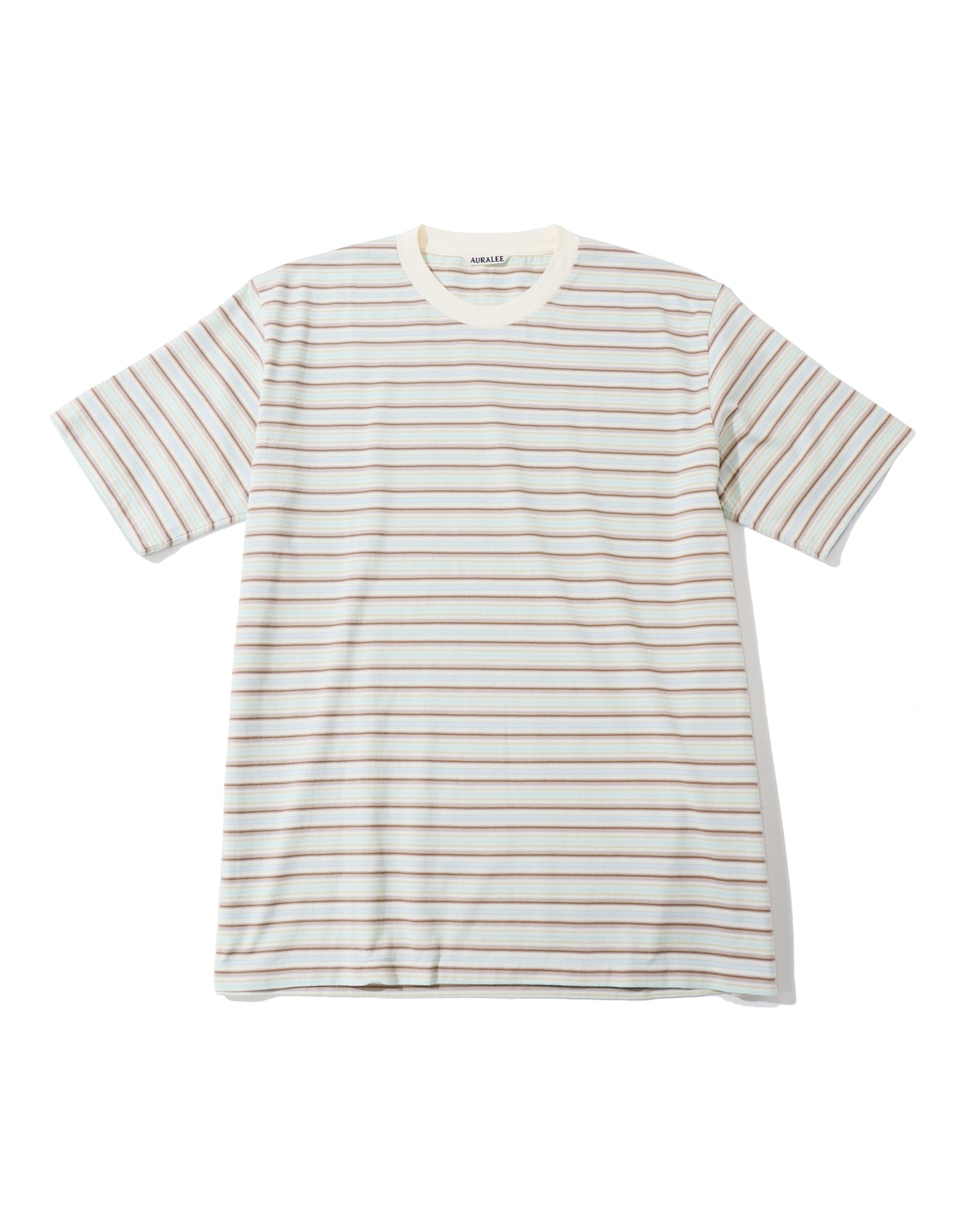 GRADIENT STRIPE JERSEY TEE FADE MINT STRIPE