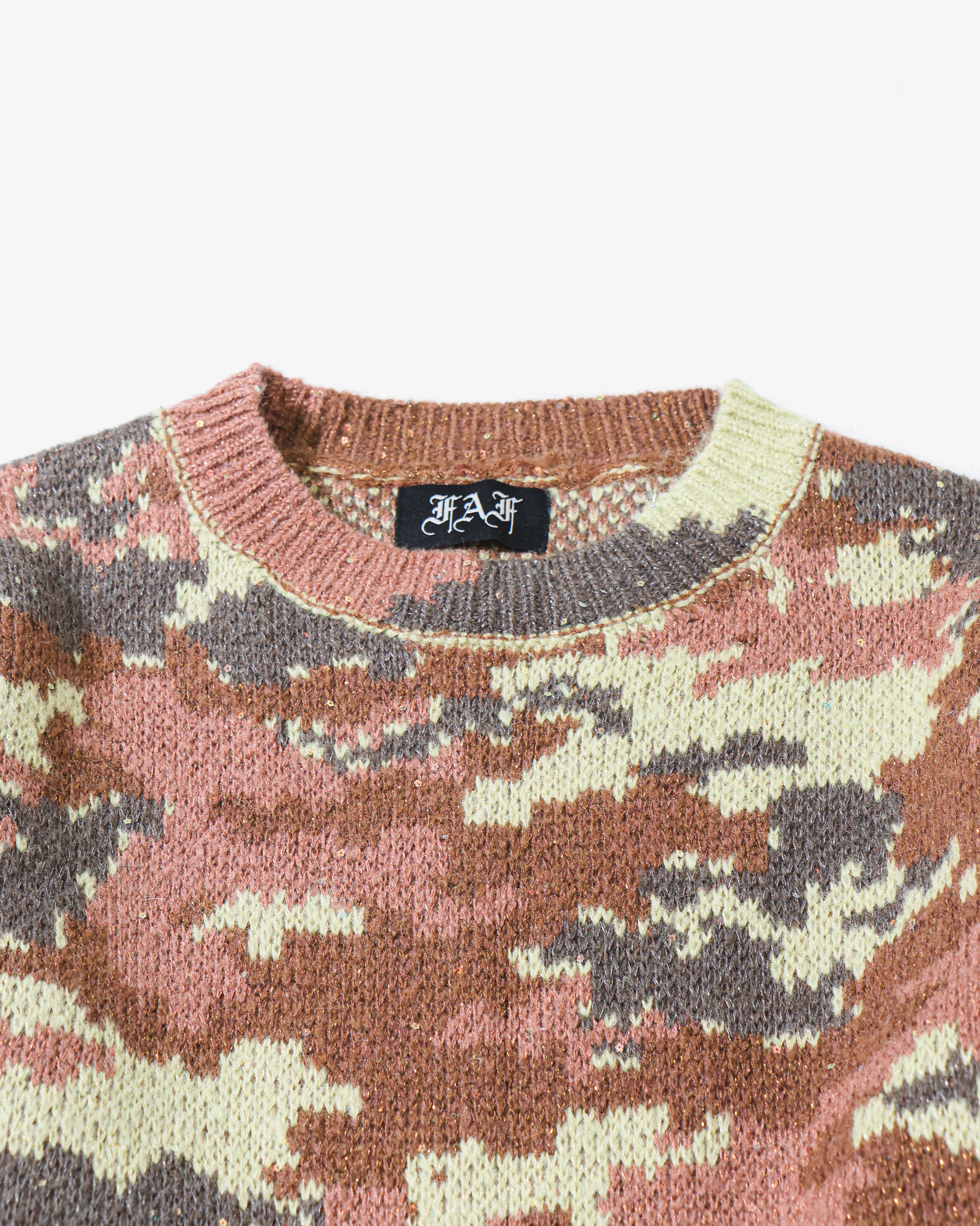 WIK Camo Jacquard Knit – TIME AFTER TIME