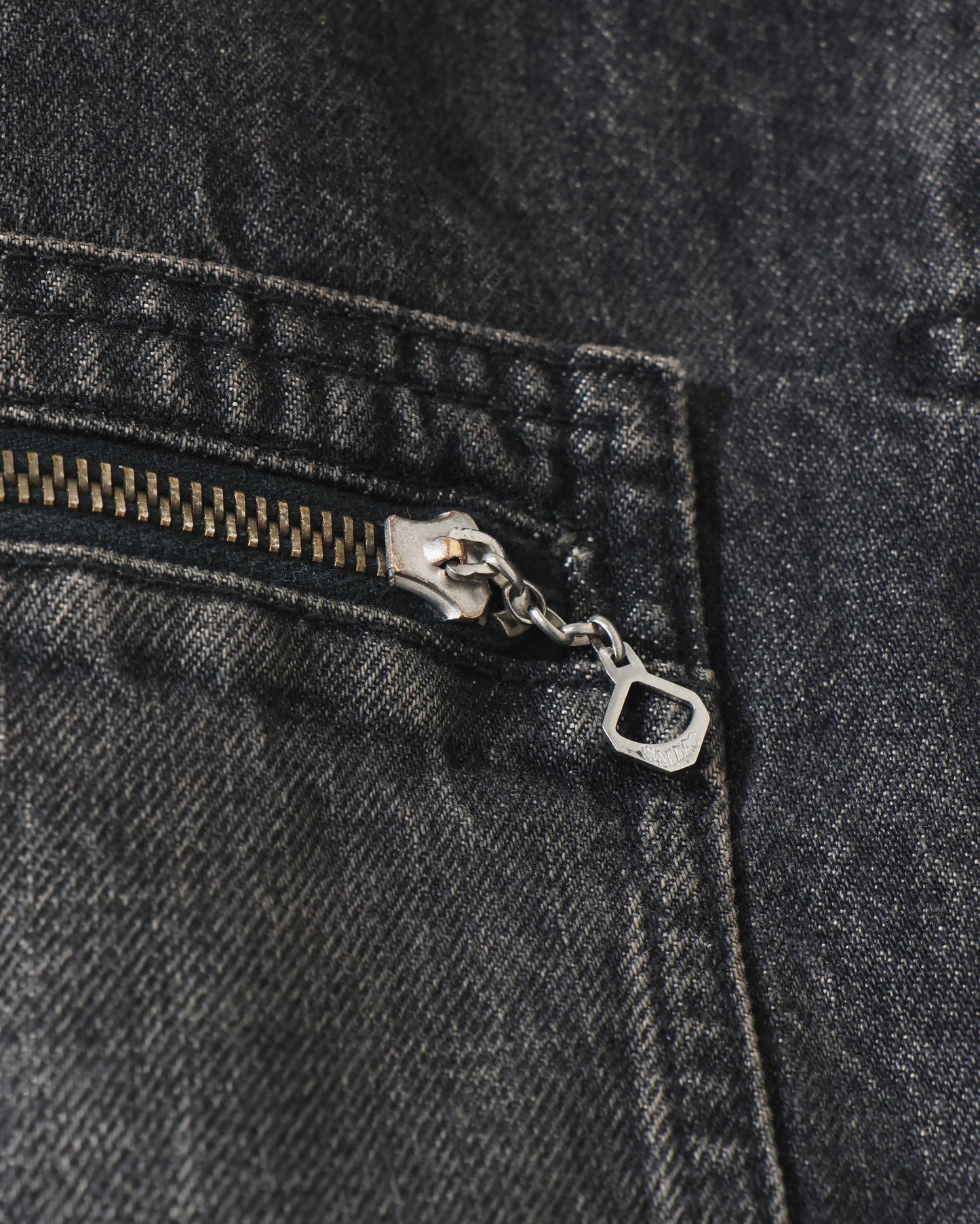 Vintage Wash Big Sleeve Denim Jacket