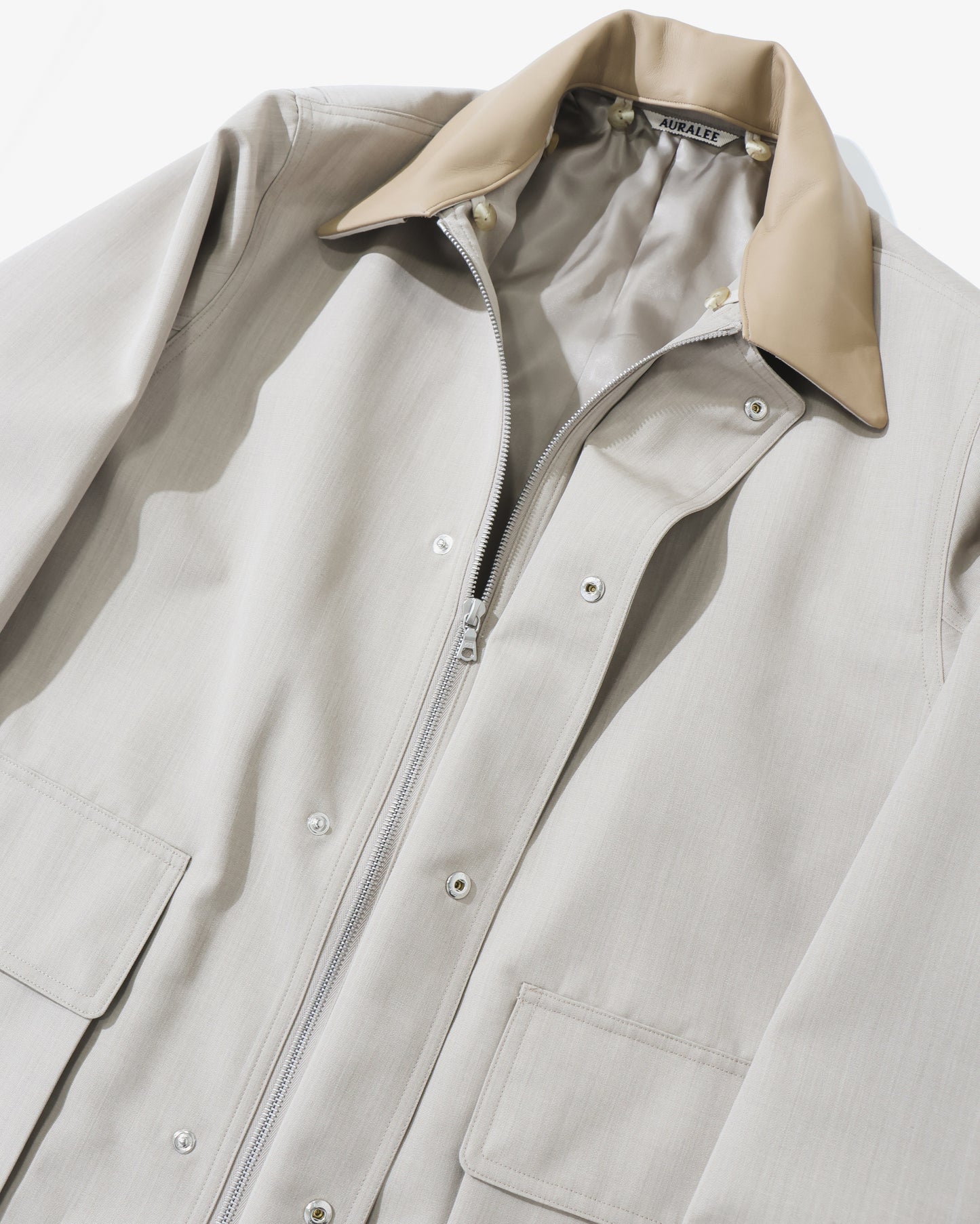 WOOL MAX CANVAS BLOUSON