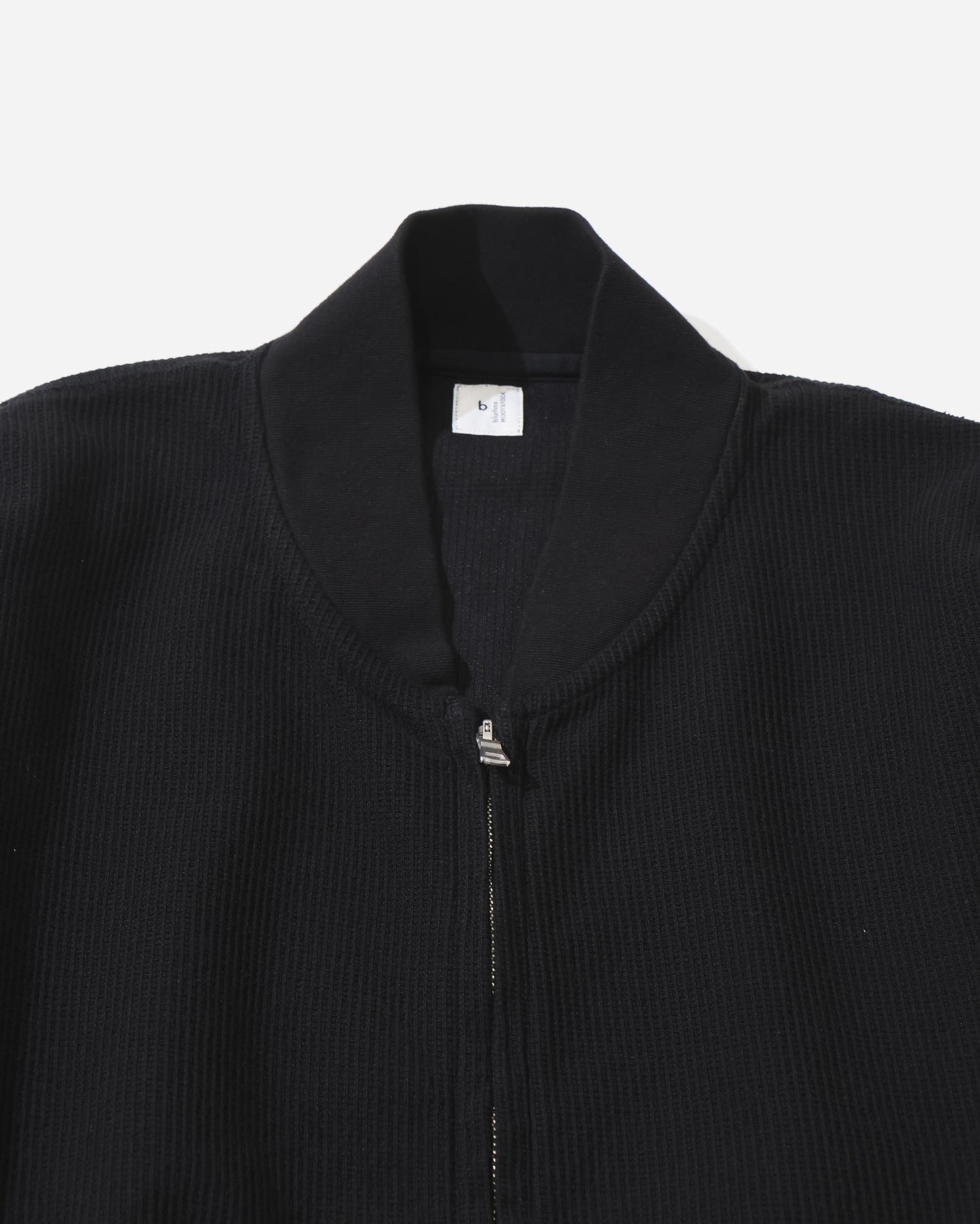 Rough&Smooth Thermal Blouson Black