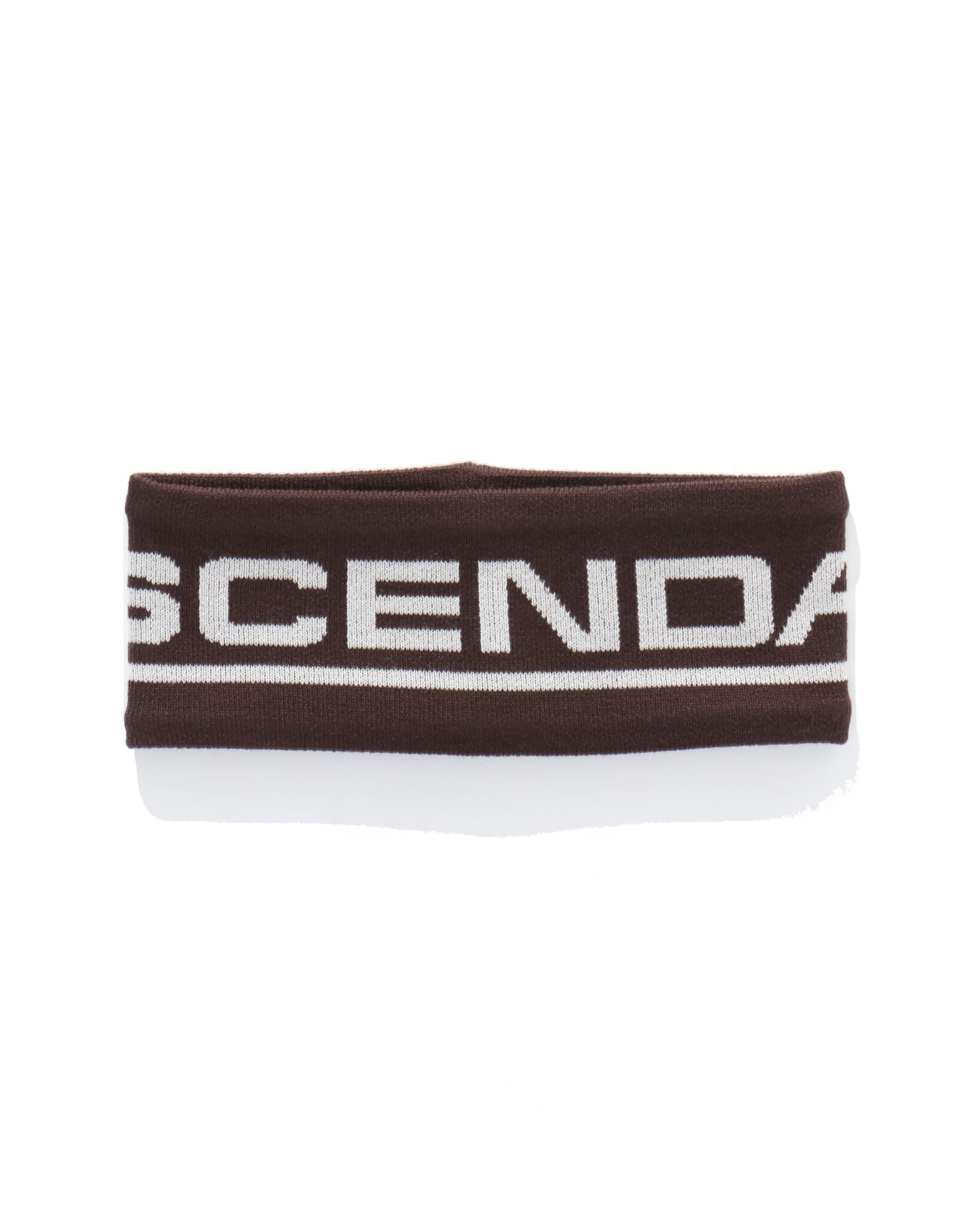 SHIP KNIT HEAD BAND BROWN